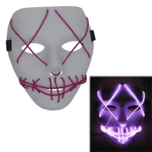 Halloween Purge LED Mask