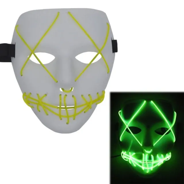 Halloween Purge LED Mask