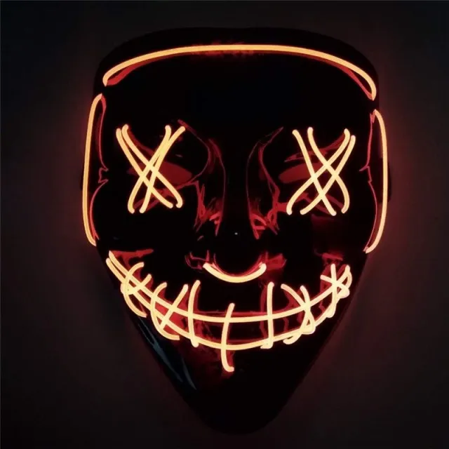 Halloween Purge LED Mask