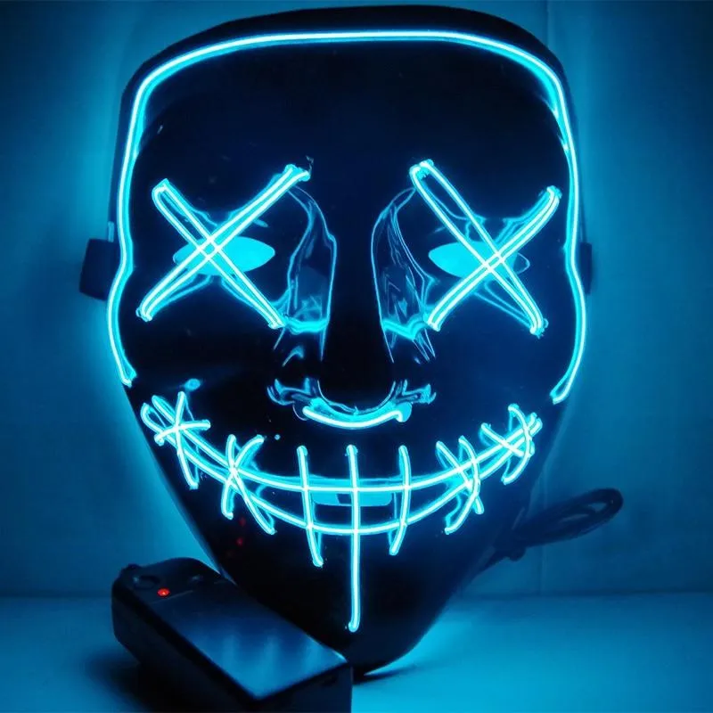 Halloween Purge LED Mask