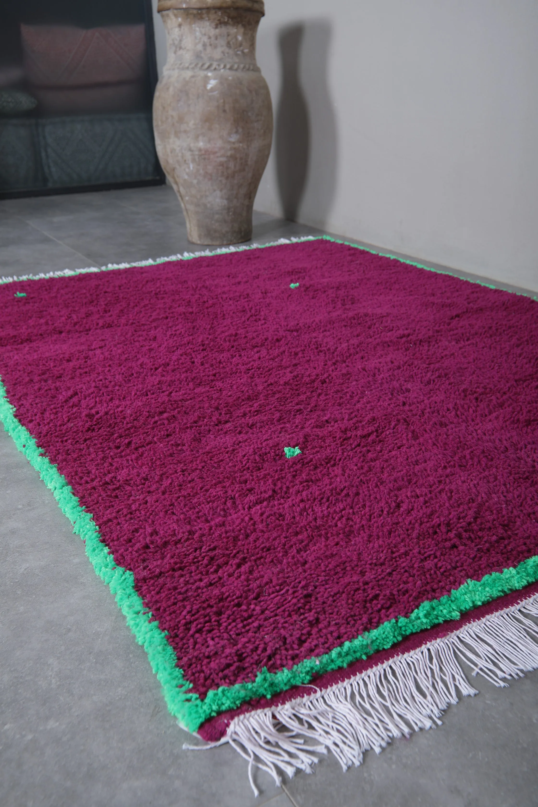 Hand knotted rug - Custom Moroccan Berber rug