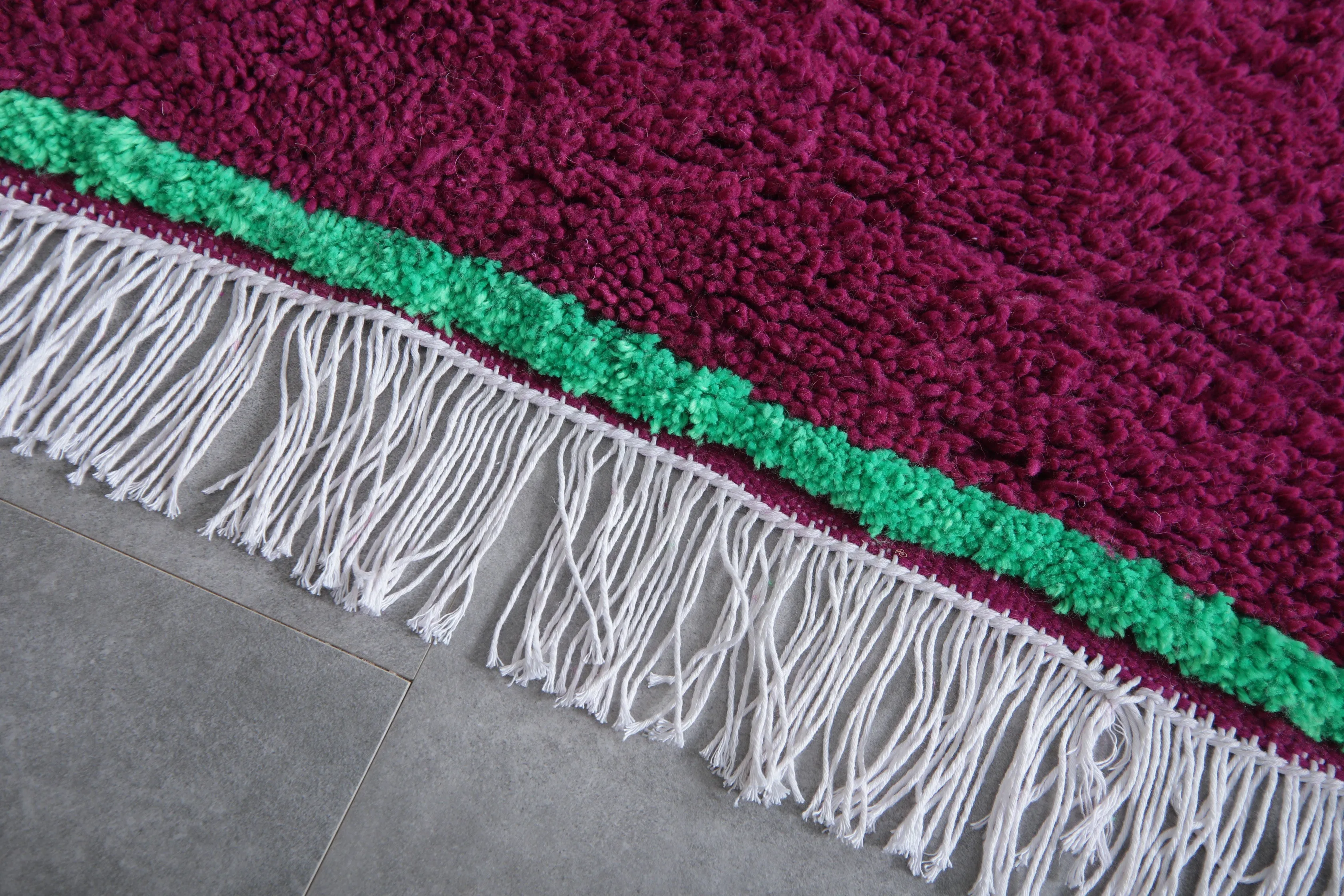Hand knotted rug - Custom Moroccan Berber rug