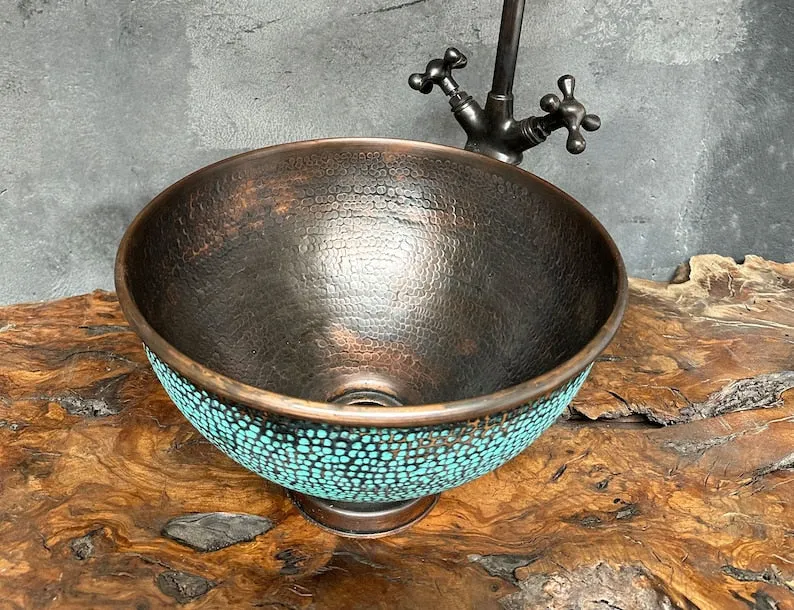 Handmade Ceramic Bathroom Sink | Best Deals on Etsy | Vessel Sink | Custom Vanity Sink | Handmade Pottery Sinks for Bathroom Décor