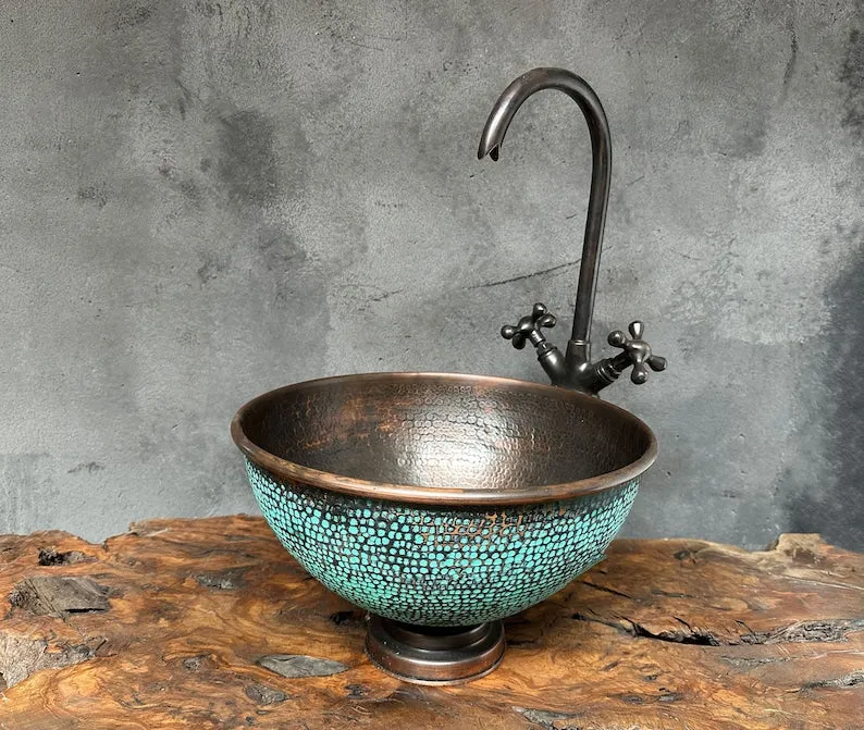 Handmade Ceramic Bathroom Sink | Best Deals on Etsy | Vessel Sink | Custom Vanity Sink | Handmade Pottery Sinks for Bathroom Décor
