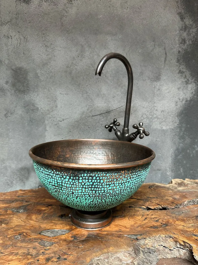 Handmade Ceramic Bathroom Sink | Best Deals on Etsy | Vessel Sink | Custom Vanity Sink | Handmade Pottery Sinks for Bathroom Décor