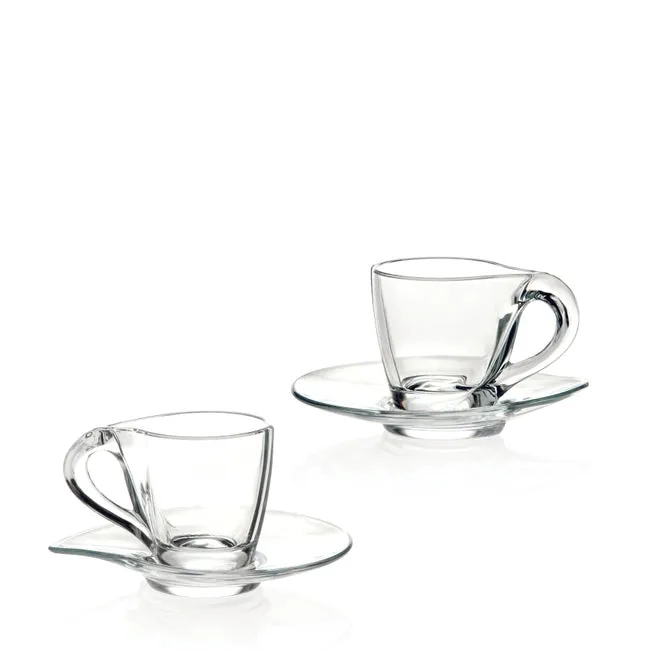 Happy Cups Espresso 2 PC. 3.45 oz. Set of 6