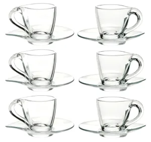 Happy Cups Espresso 2 PC. 3.45 oz. Set of 6