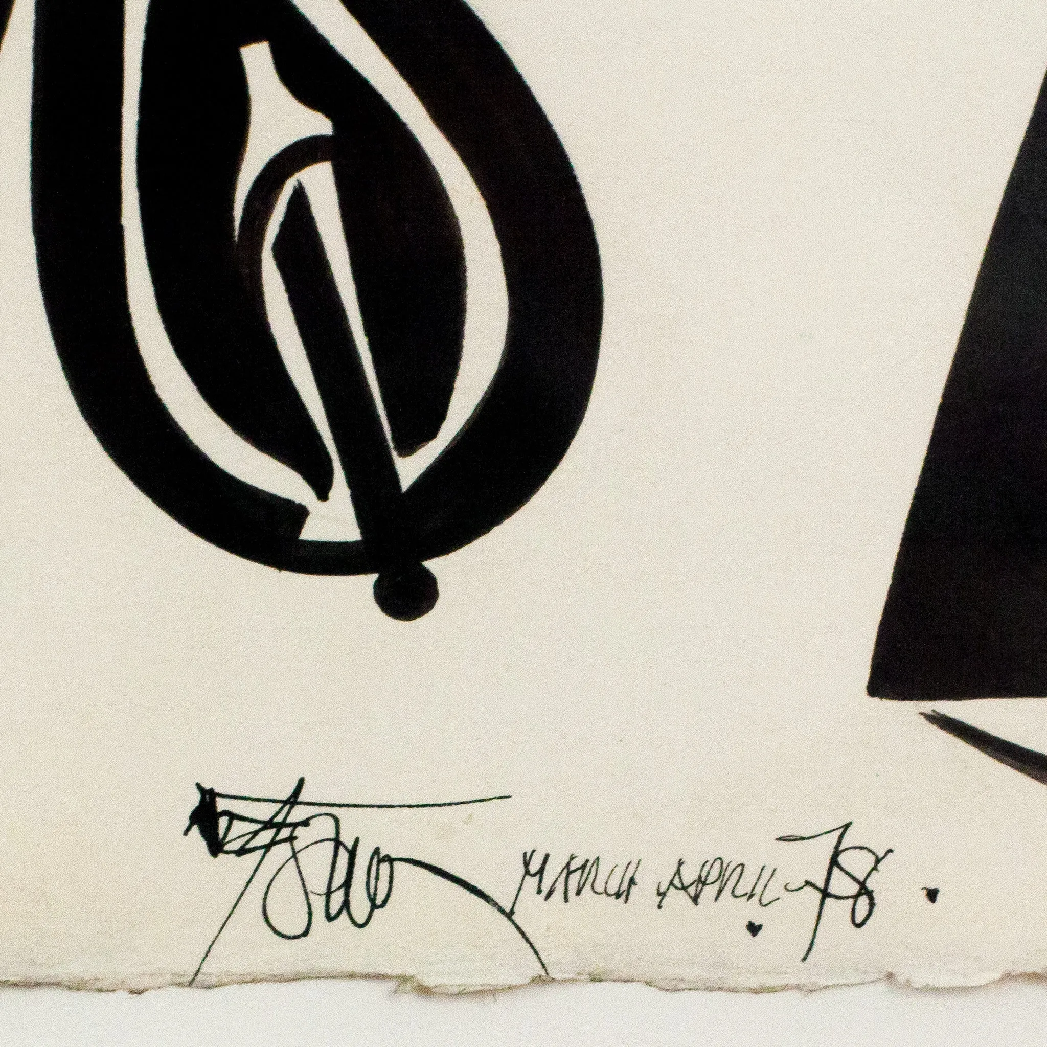 HAROLD TOWN "TOY HORSE #54" 1978