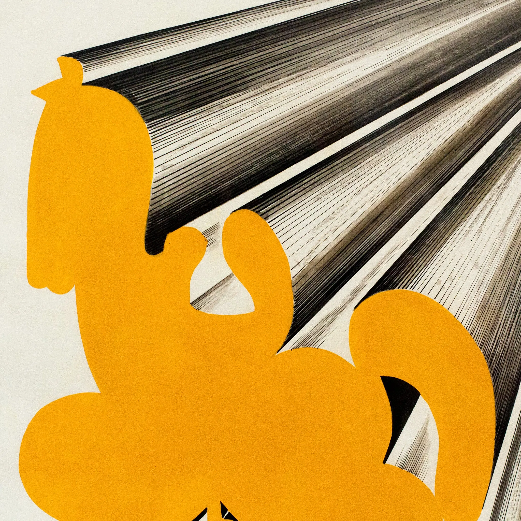 HAROLD TOWN "TOY HORSE #54" 1978