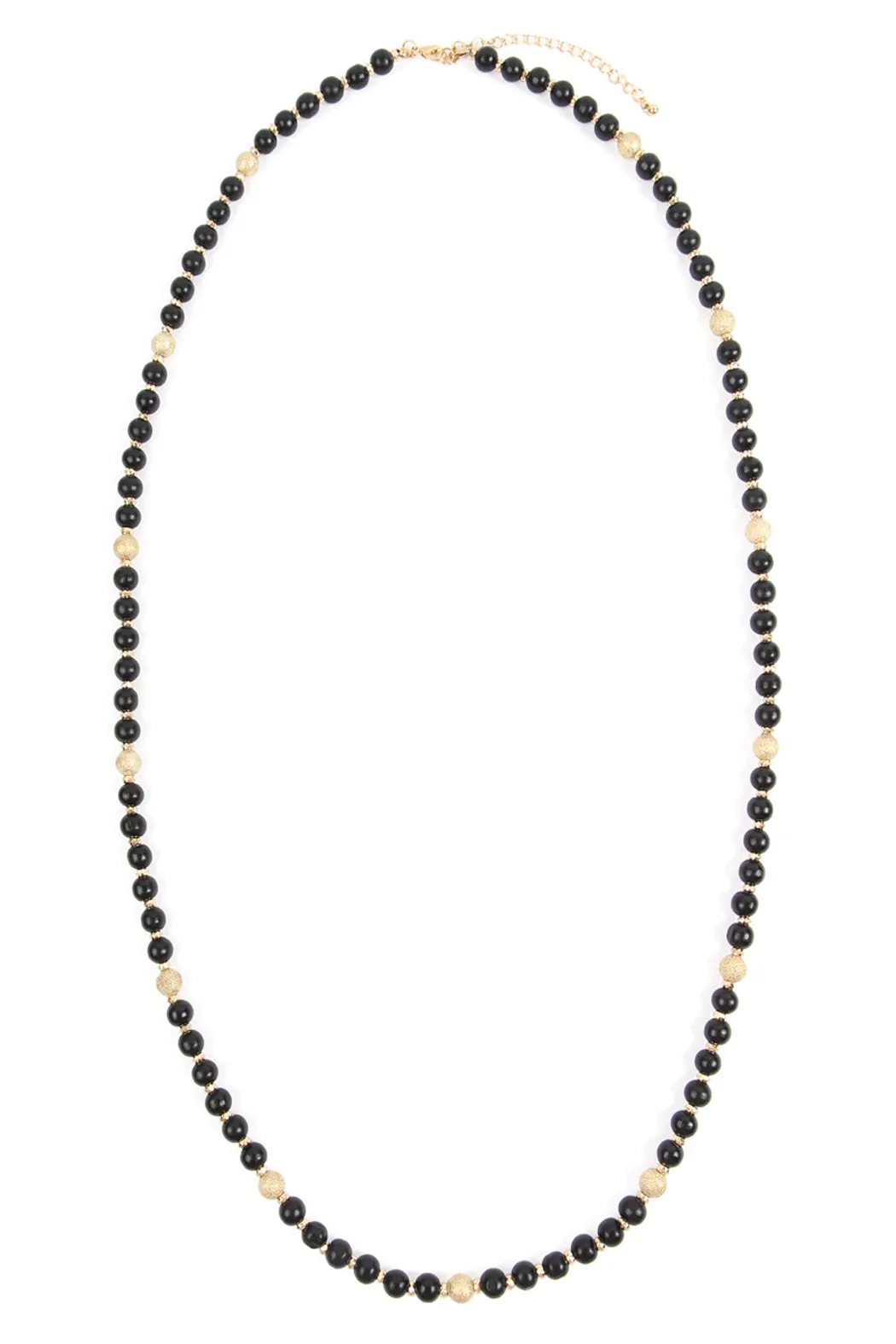 HDN2880 - WOOD BEAD NECKLACE