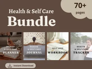 Health & Self Care Bundle | Printable PDF