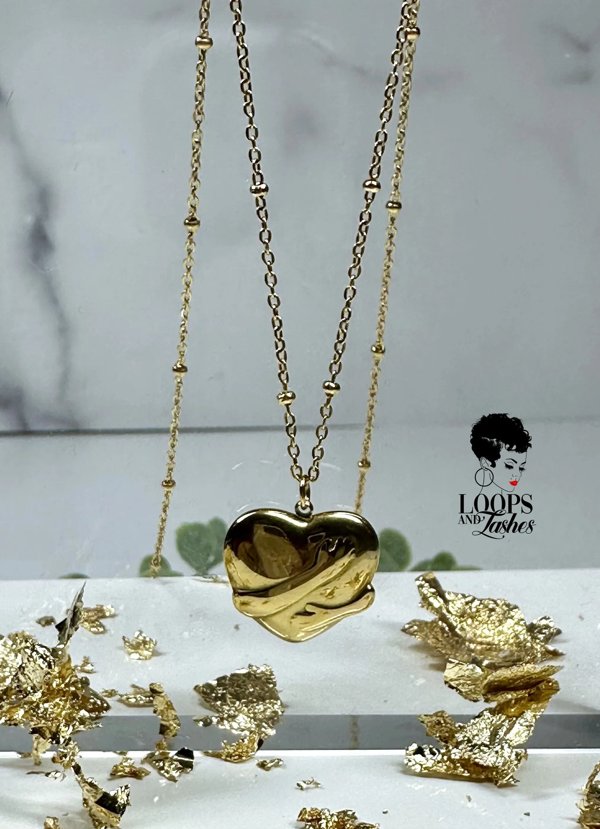 Heart Hugger Necklace