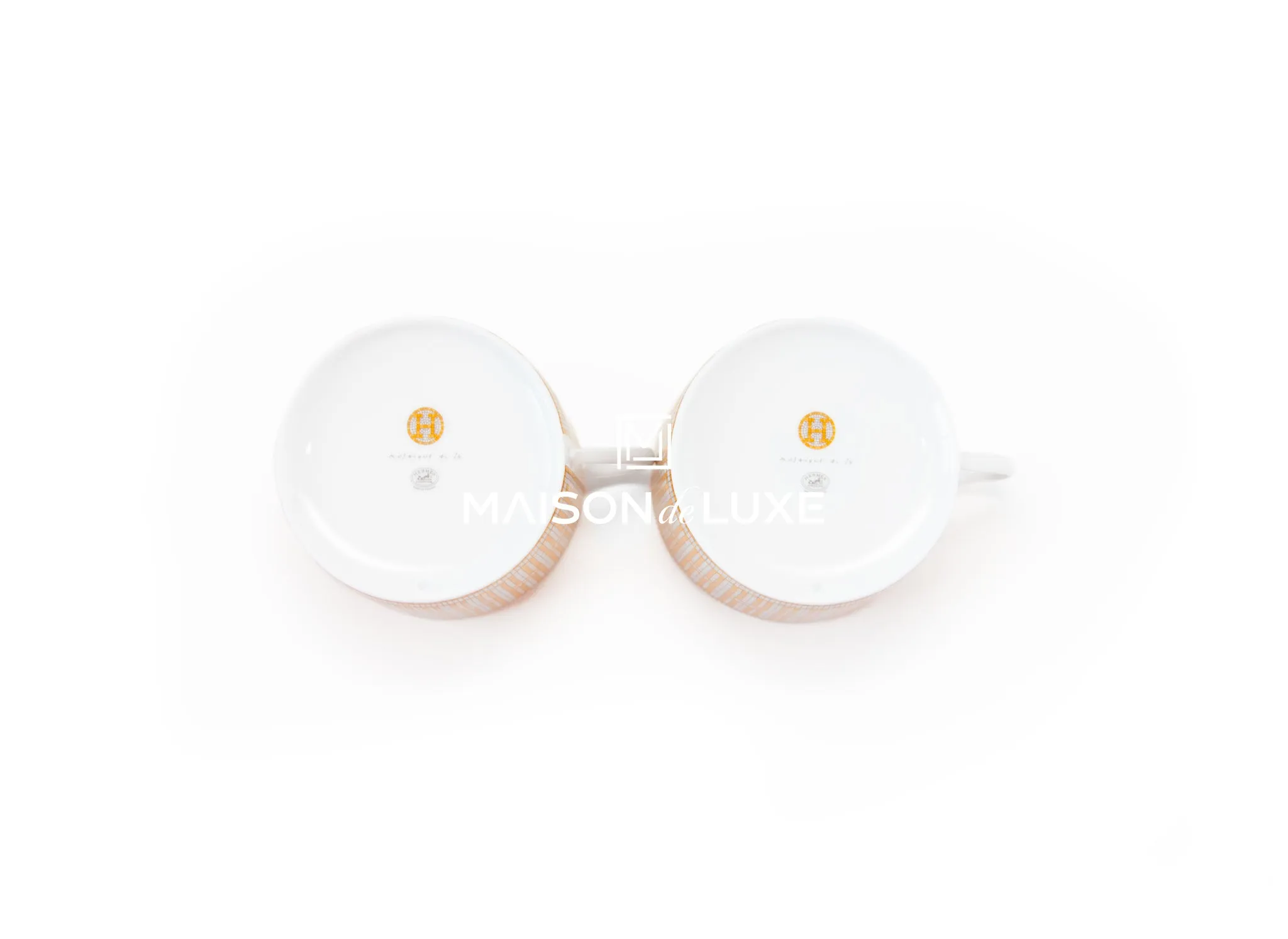 Hermes Classic Mosaique au 24 Gold Breakfast cup & Saucer