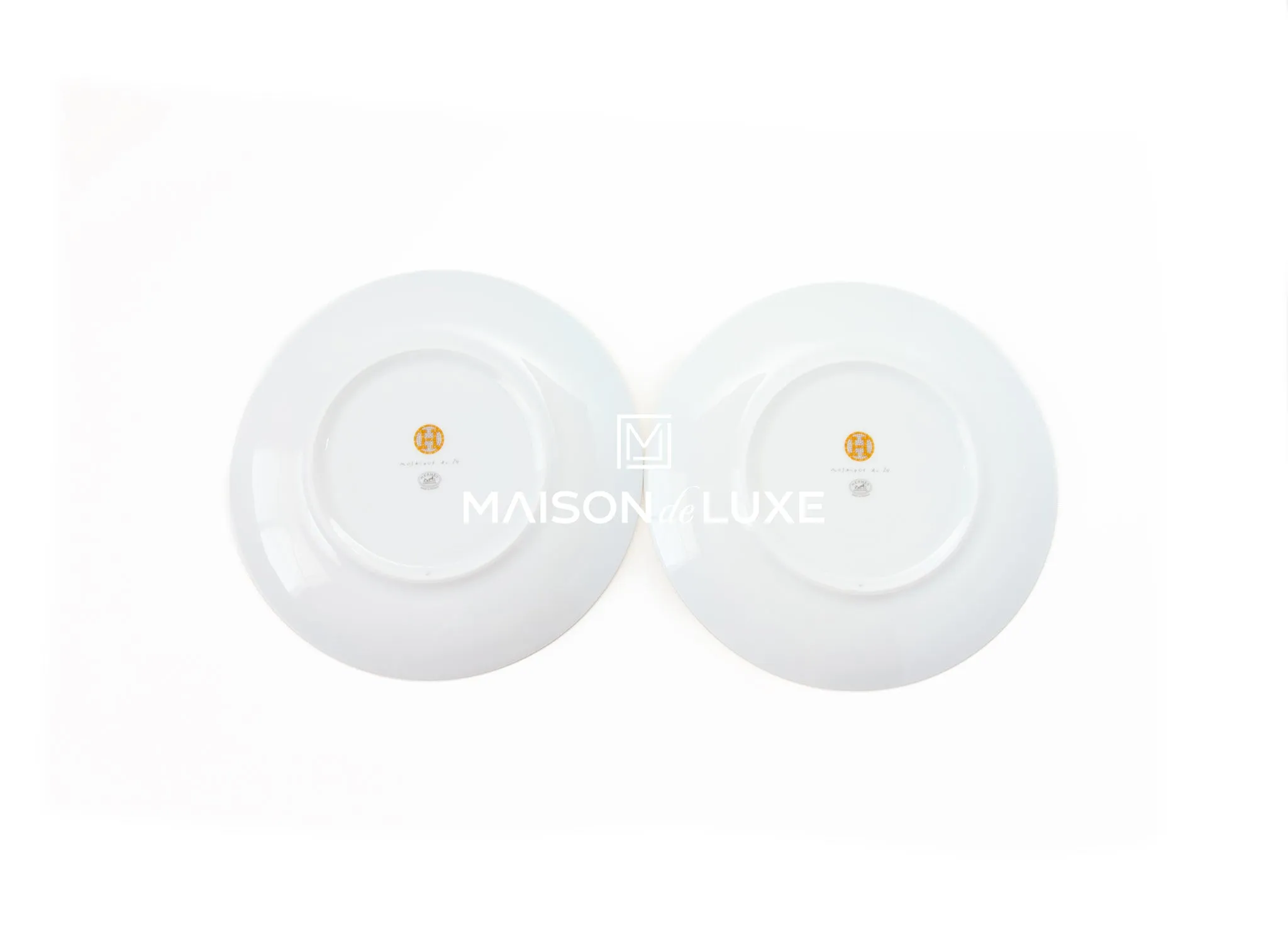 Hermes Classic Mosaique au 24 Gold Dessert Plate