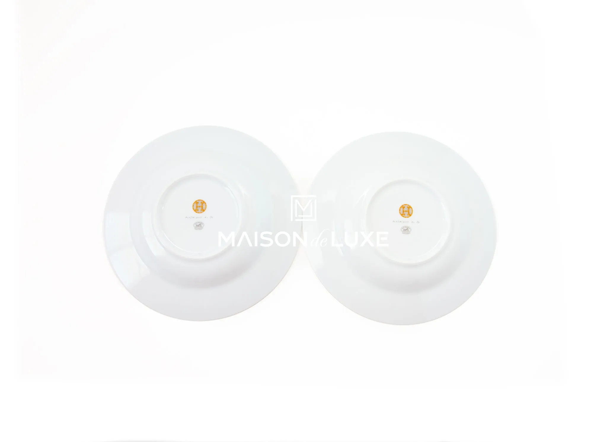 Hermes Classic Mosaique au 24 Gold Soup Plate