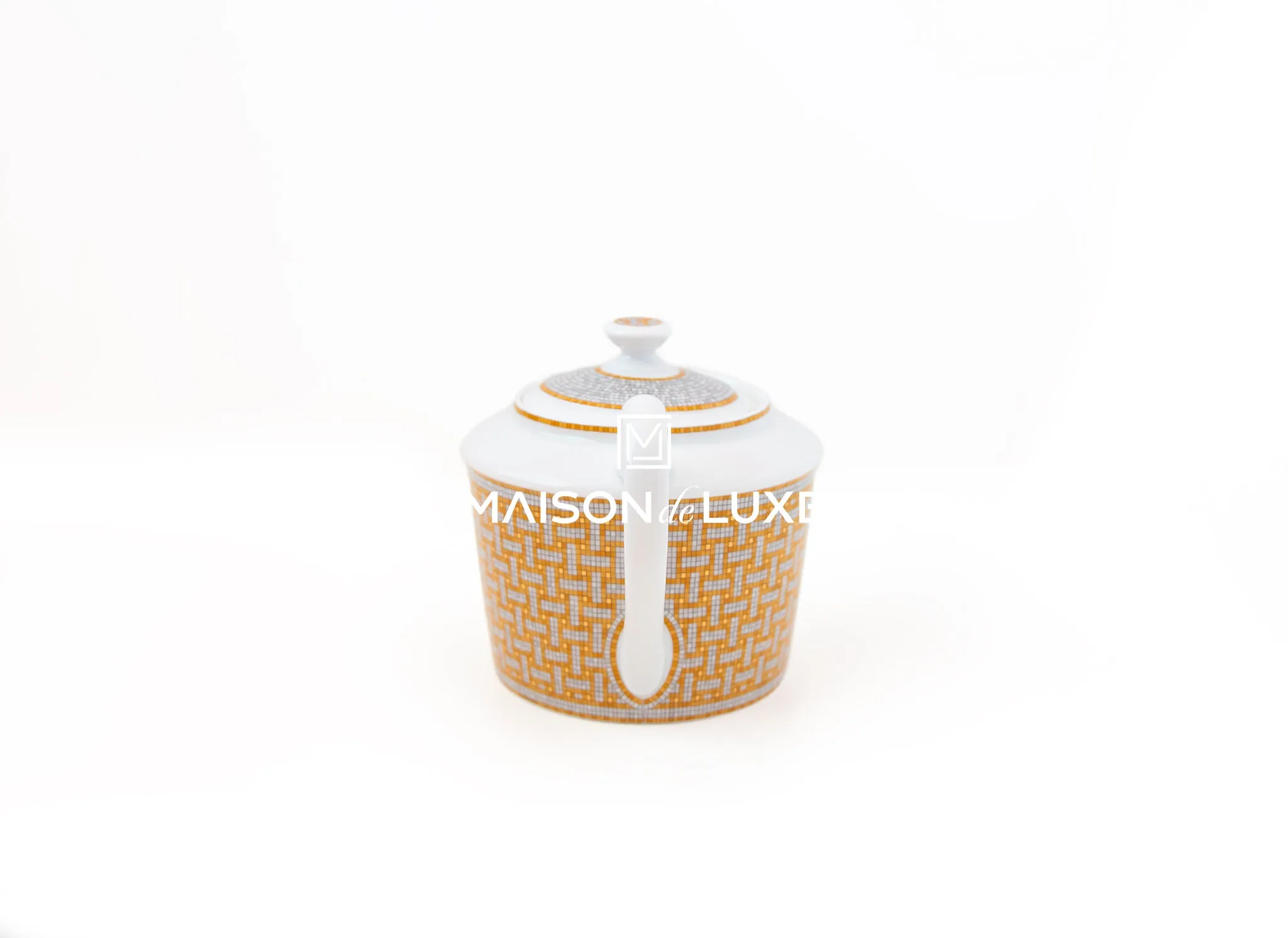Hermes Classic Mosaique au 24 Gold Teapot