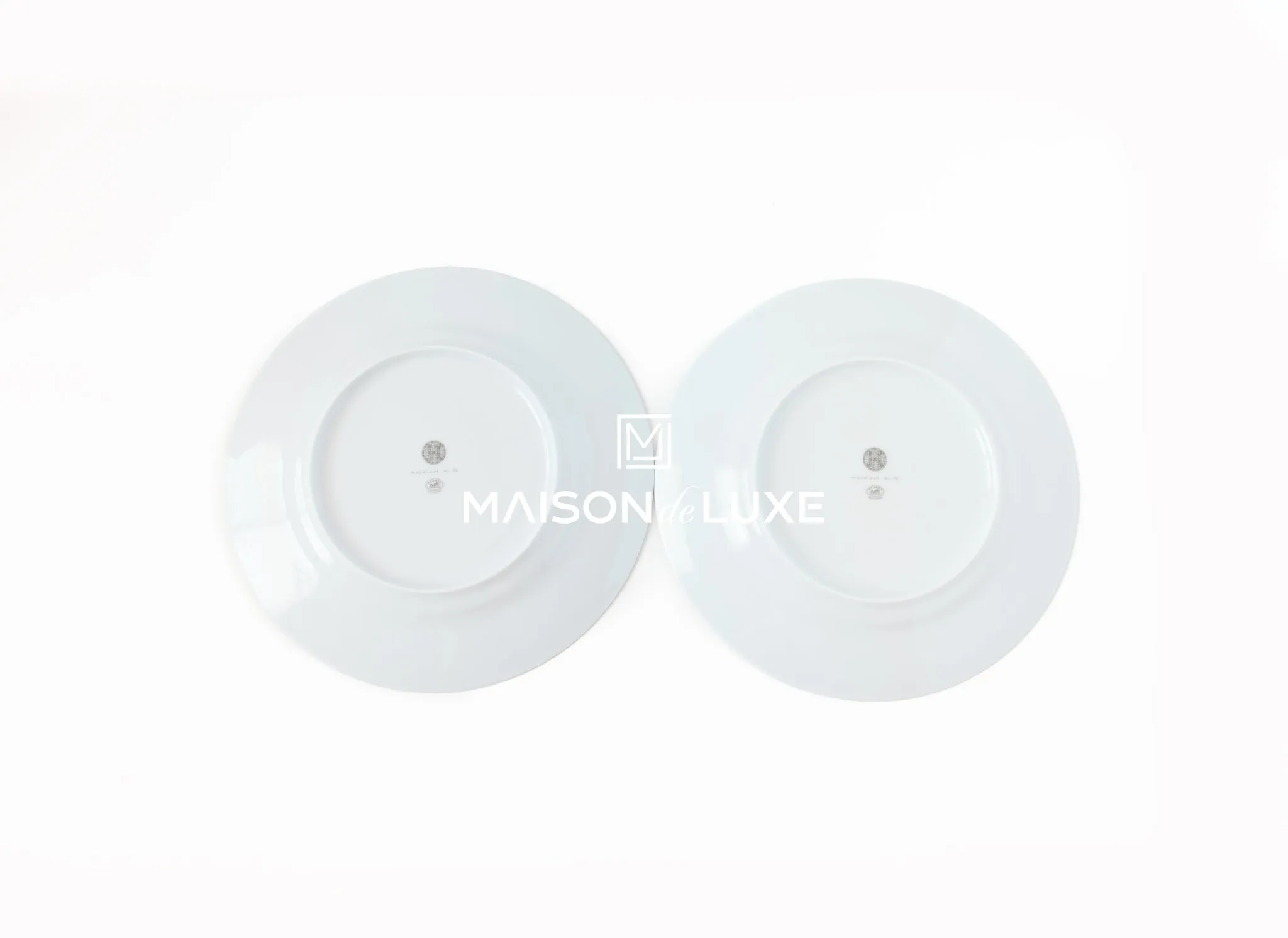 Hermes Classic Mosaique au 24 Platinum Dinner Plate