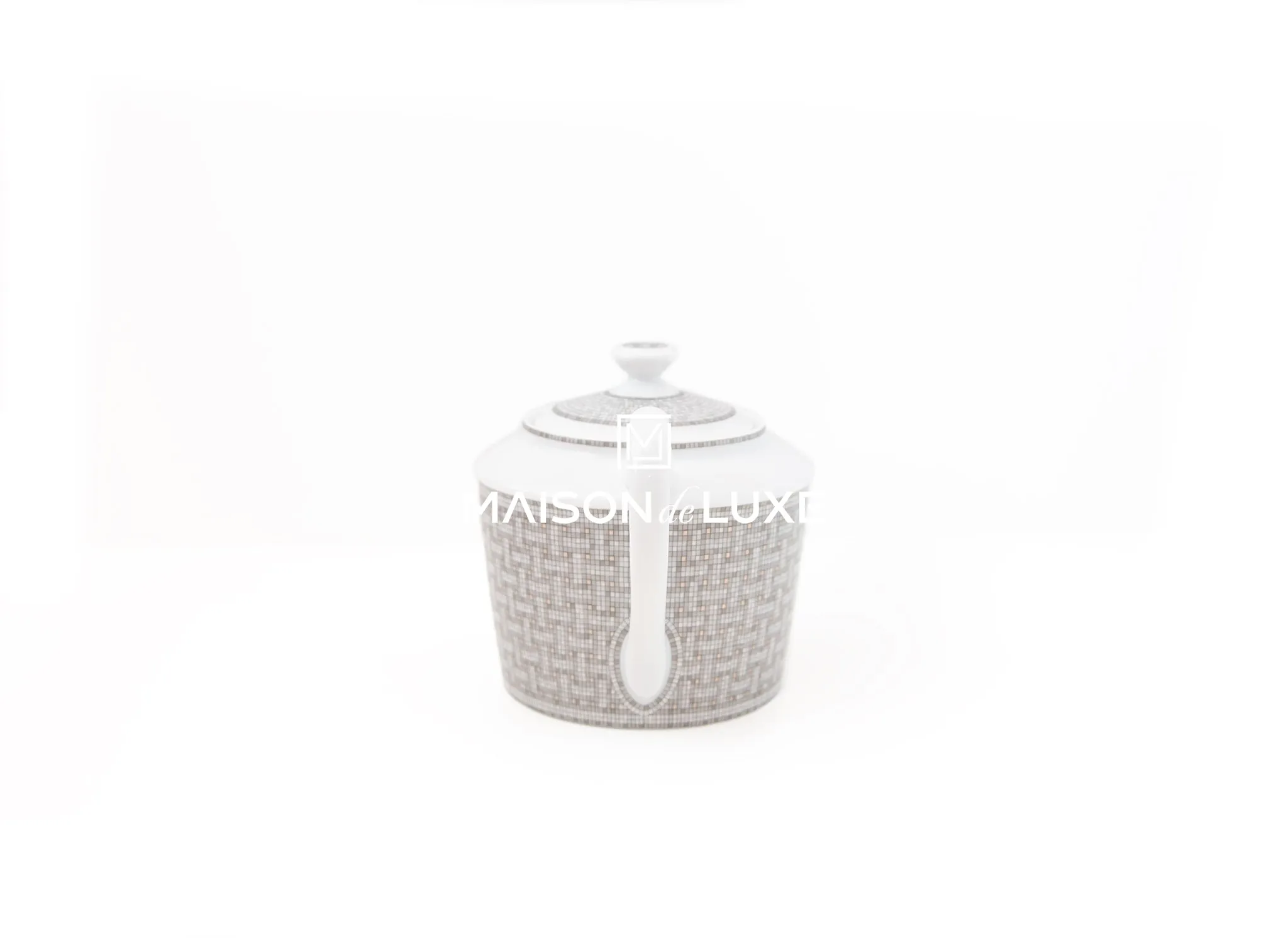 Hermes Classic Mosaique au 24 Platinum Teapot