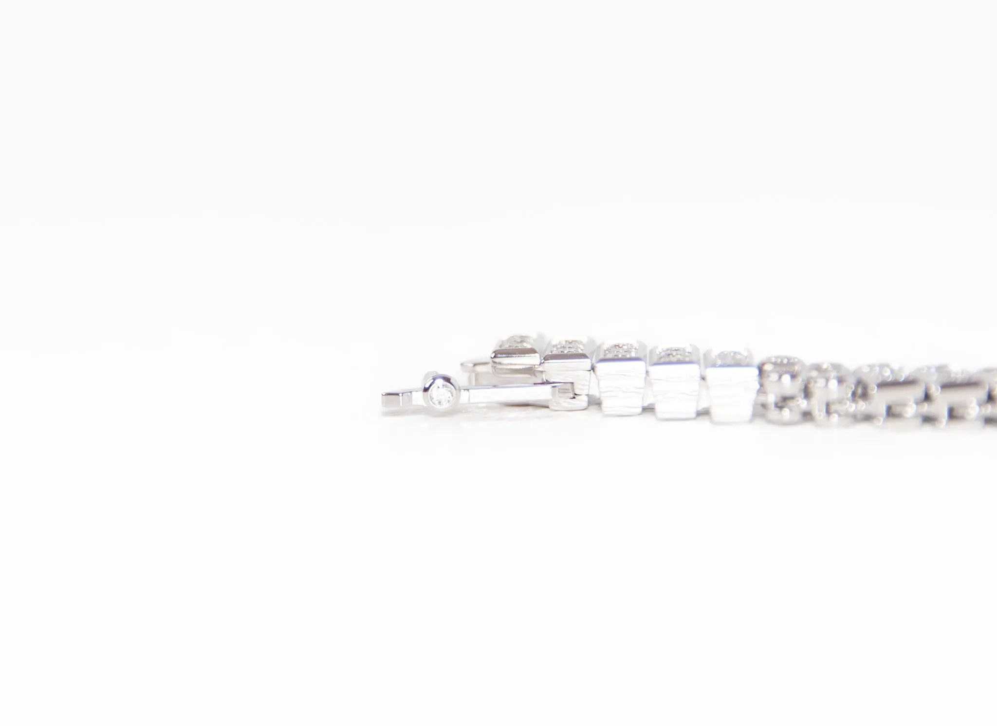 Hermes Faubourg Polka Baguette Diamond Watch