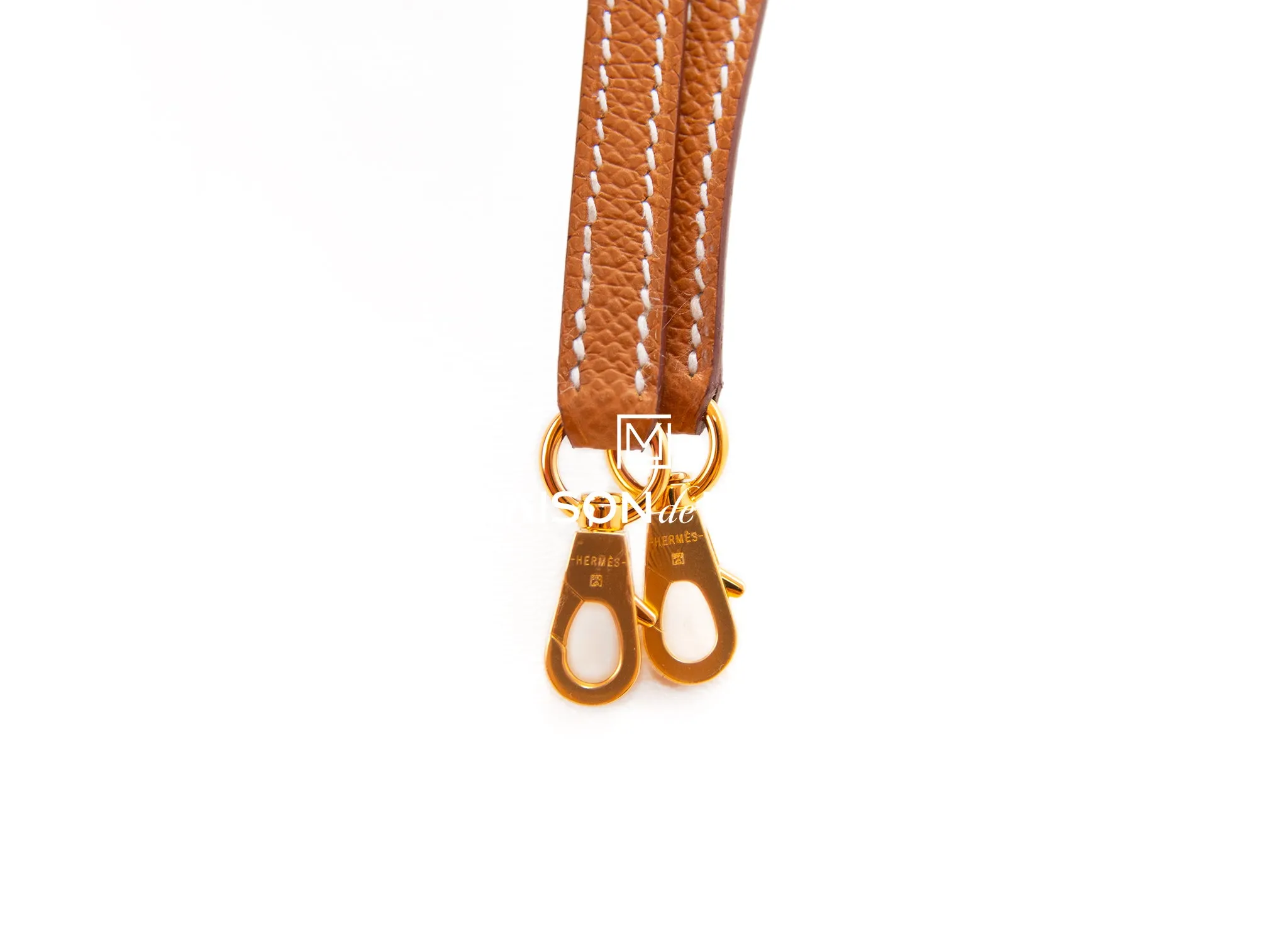 Hermes Mini Kelly II 20 Gold Epsom Gold Hardware