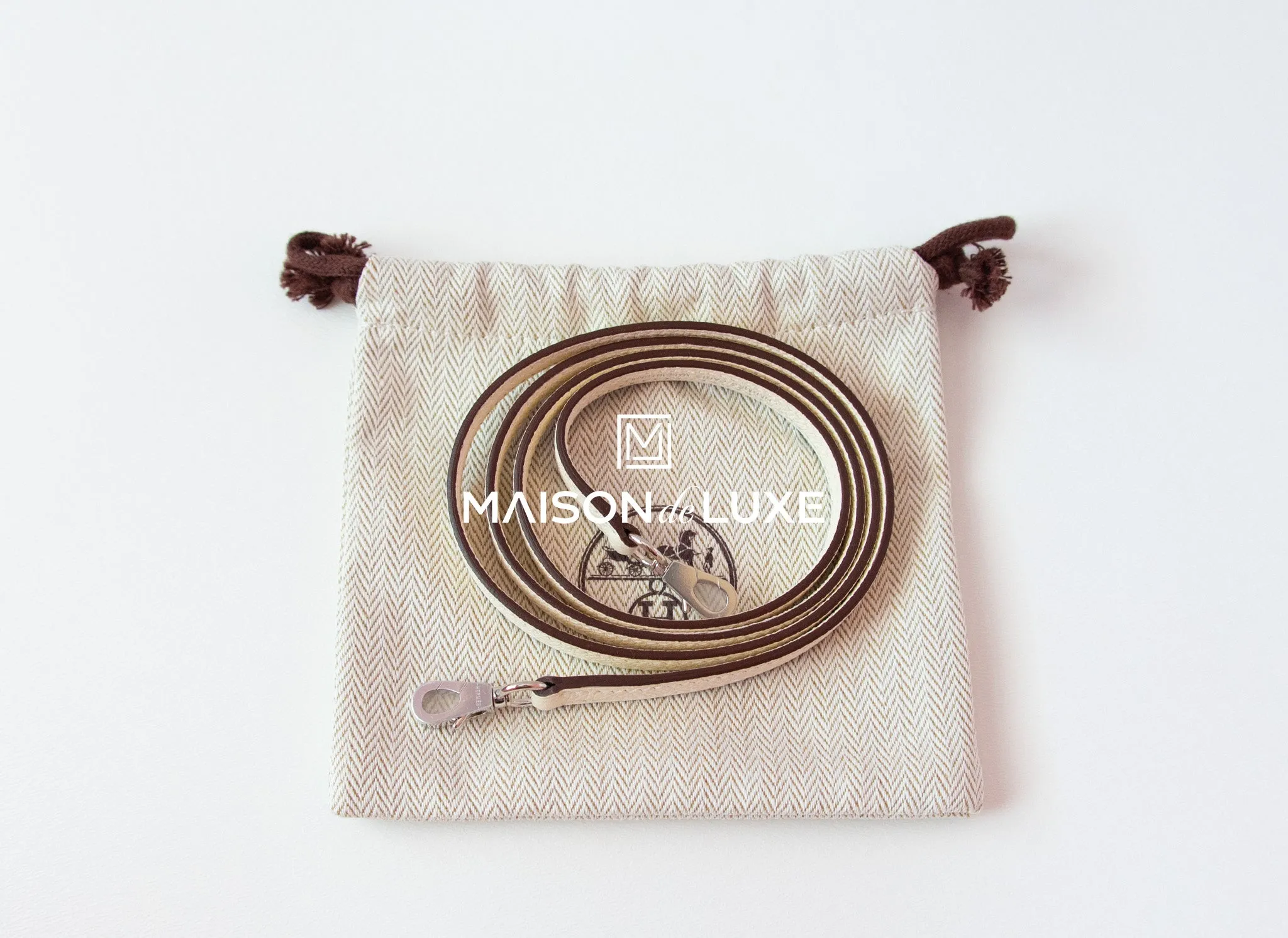 Hermes Mini Kelly II 20 Nata Epsom Palladium Hardware