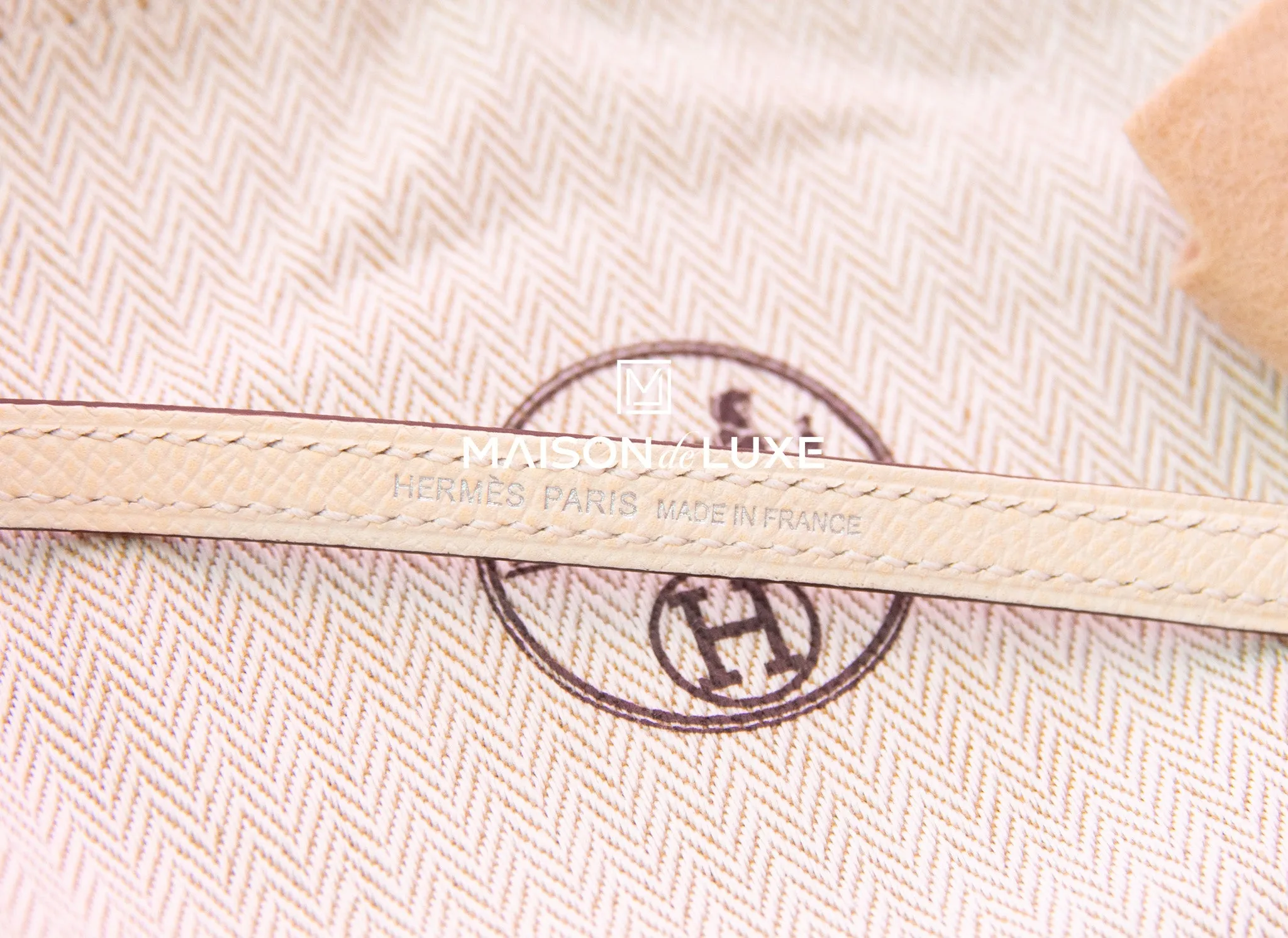 Hermes Mini Kelly II 20 Nata Epsom Palladium Hardware