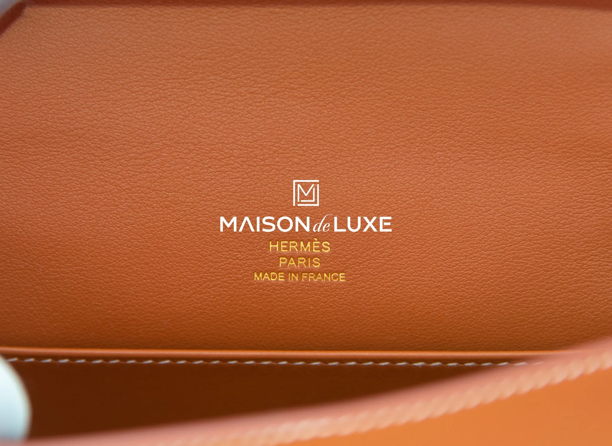 Hermes Mini Kelly Pochette Gold Swift GHW Clutch