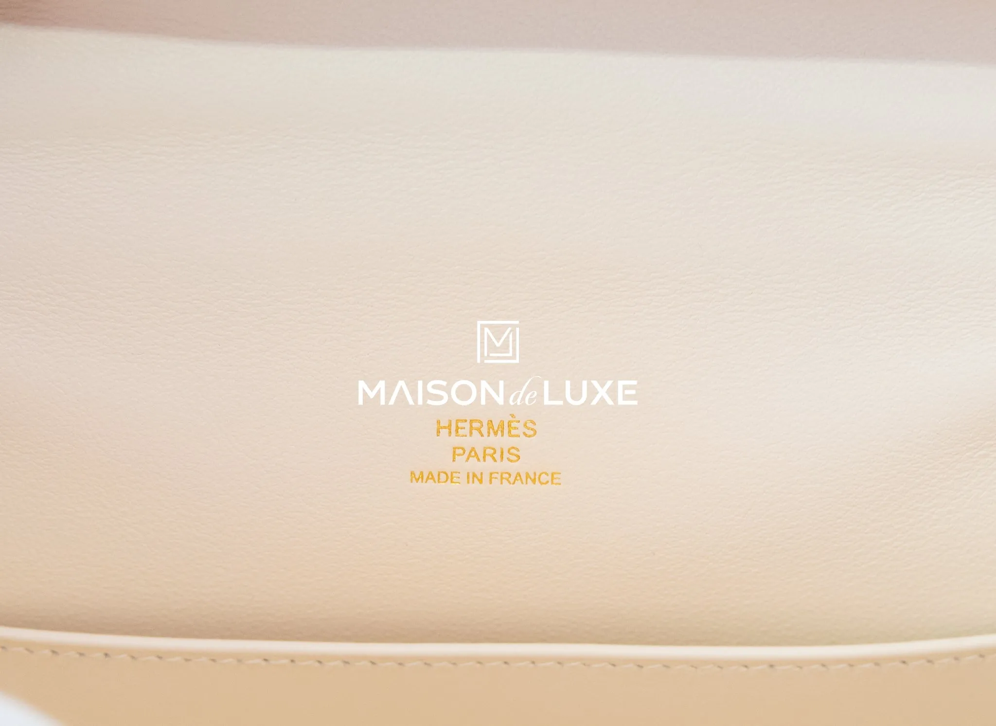 Hermes Mini Kelly Pochette Nata Swift GHW Clutch