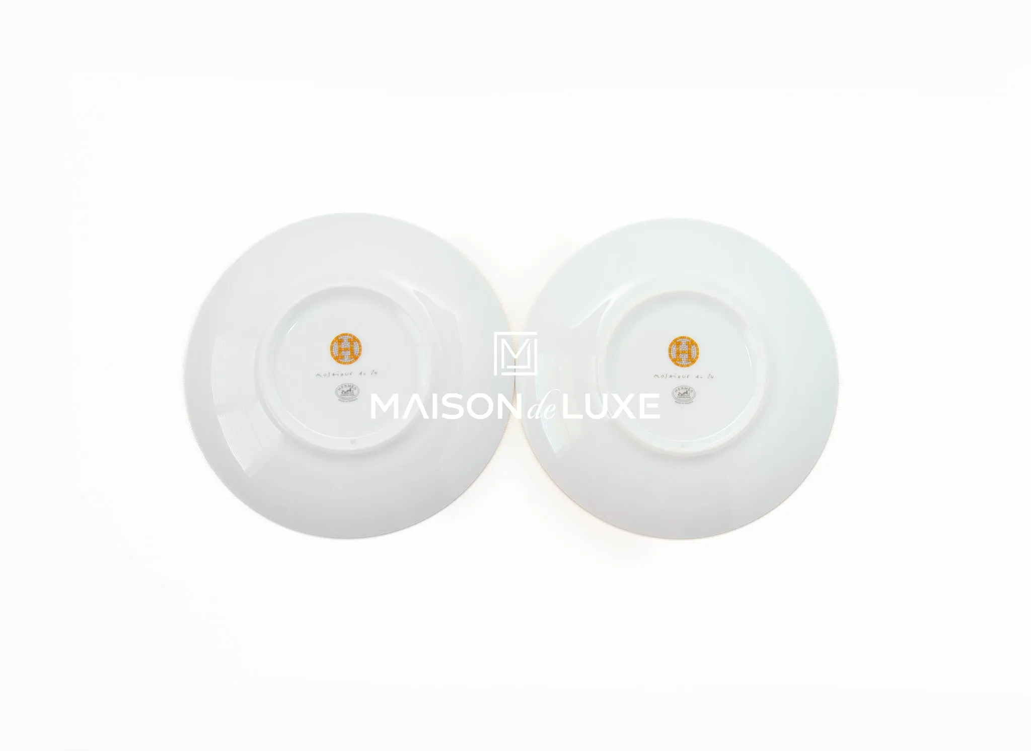 Hermes Mosaique au 24 Gold Bread & Butter Plate - Two