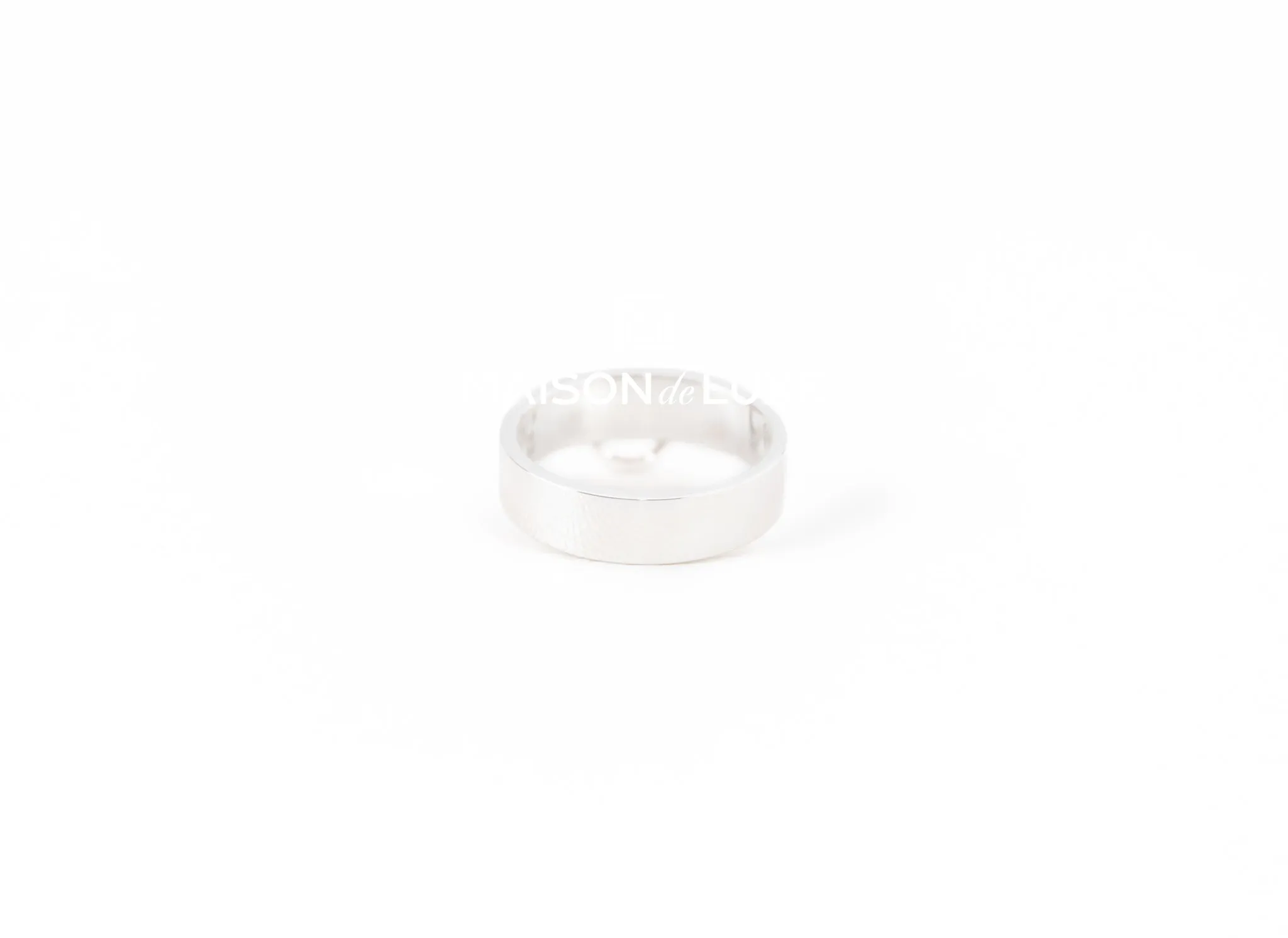 Hermes Silver Collier De Chien PM Ring 52