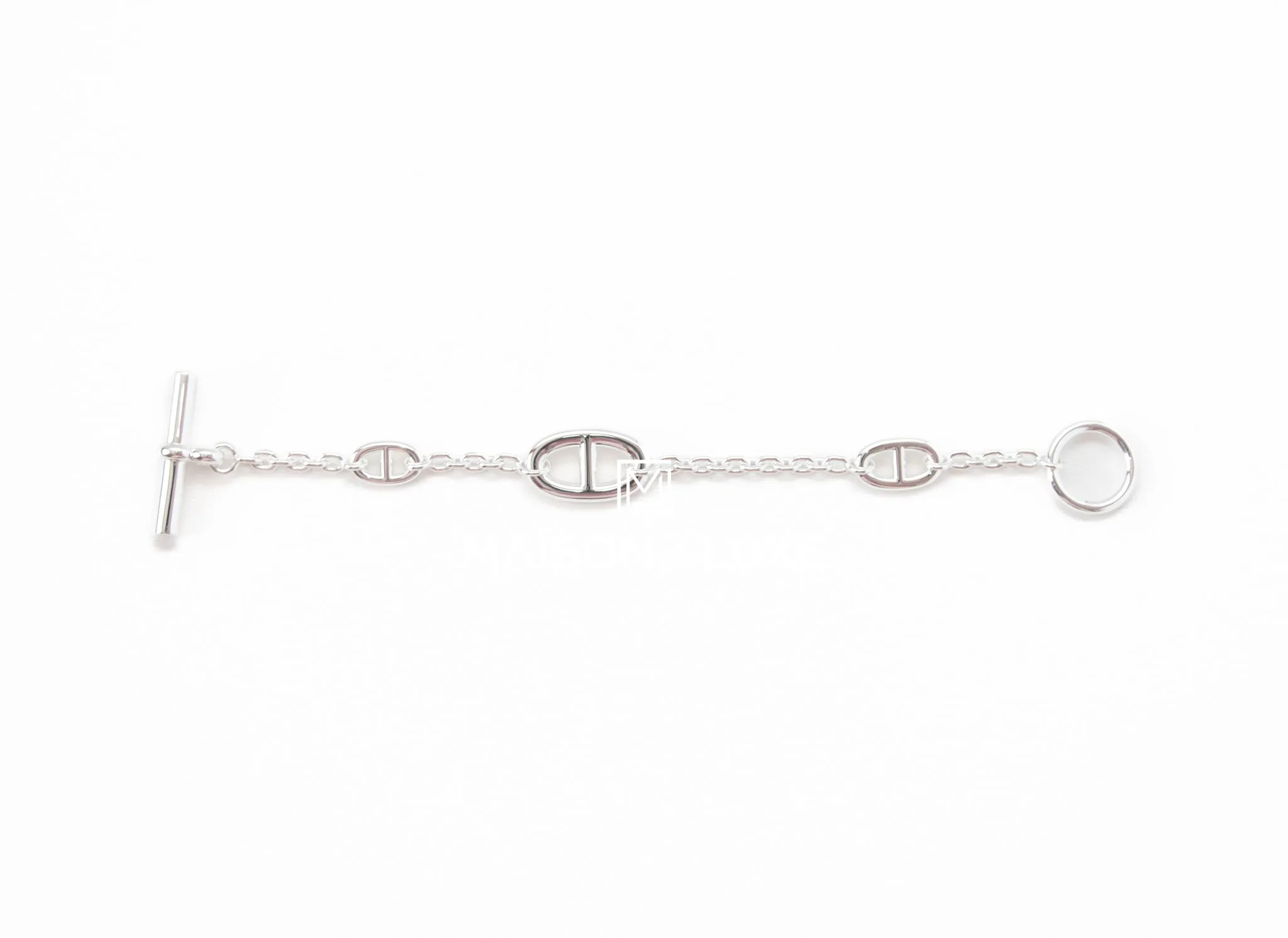 Hermes Silver Farandole Bracelet ST