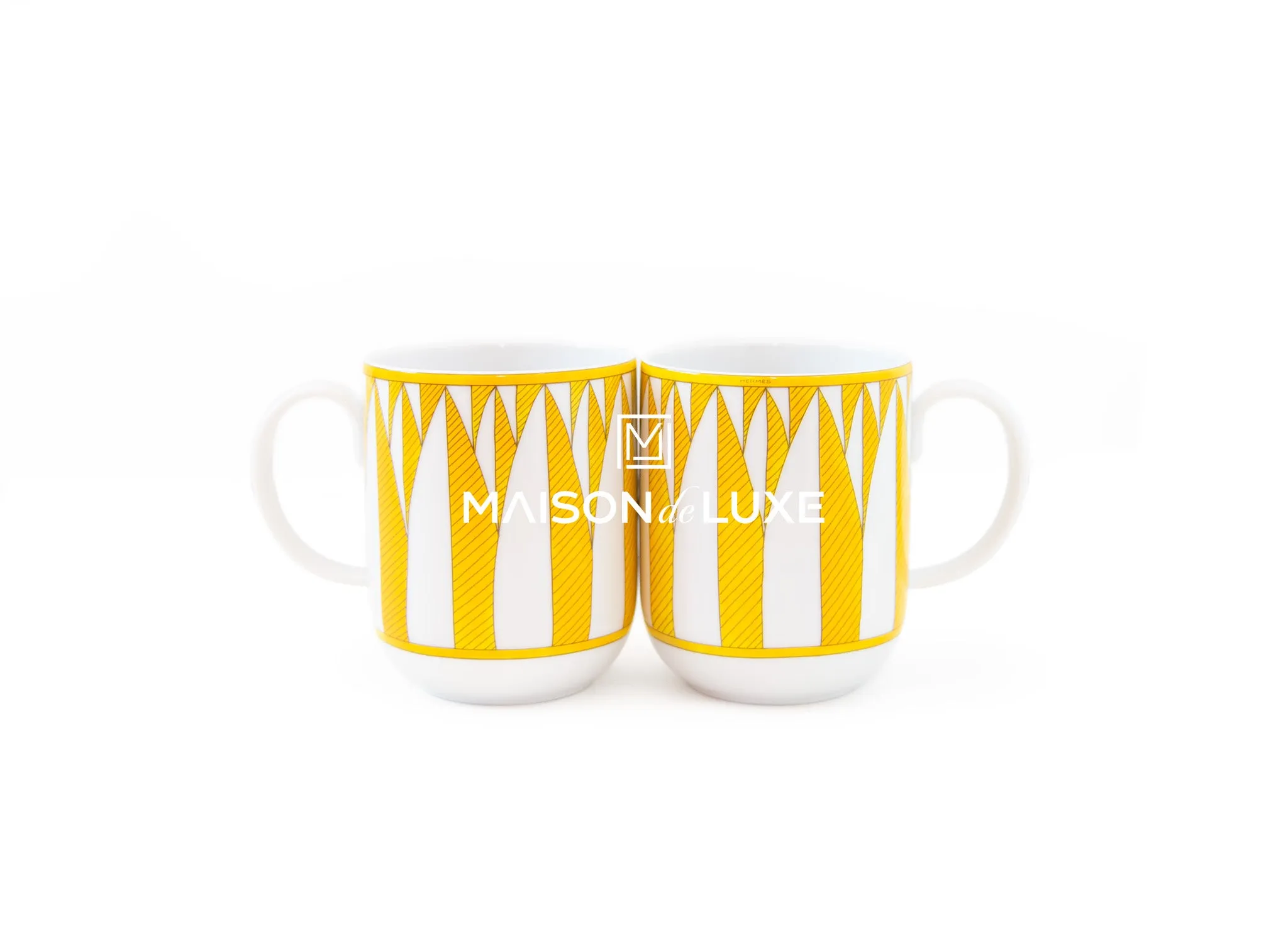 Hermes Soleil d’Hermès n°2 Mug Set of 2