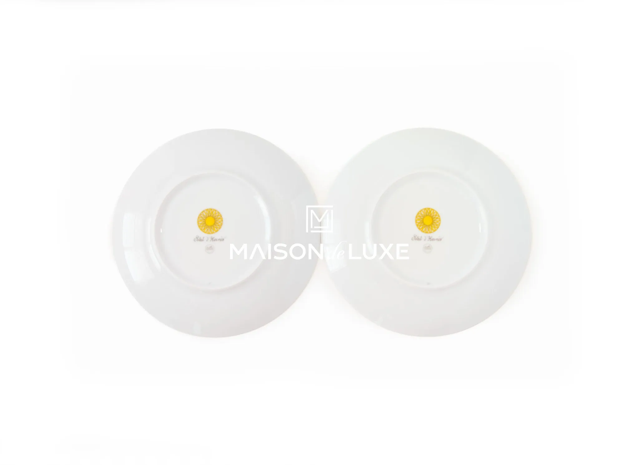 Hermes Soleil d’Hermès N°2 Porcelain Dessert Plate
