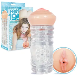 Hey 19 - Clear Pussy Stroker - Leah Gotti