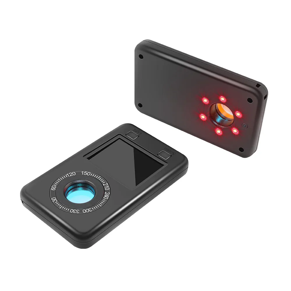 Hidden Pin Hole Camera Lens Detector & Invisible Night Vision Detection IR Finder