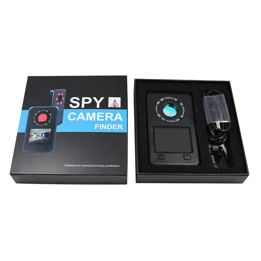 Hidden Pin Hole Camera Lens Detector & Invisible Night Vision Detection IR Finder