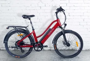 Hiko Pulse 24" Wheel Electric Bike 12AH Battery Red