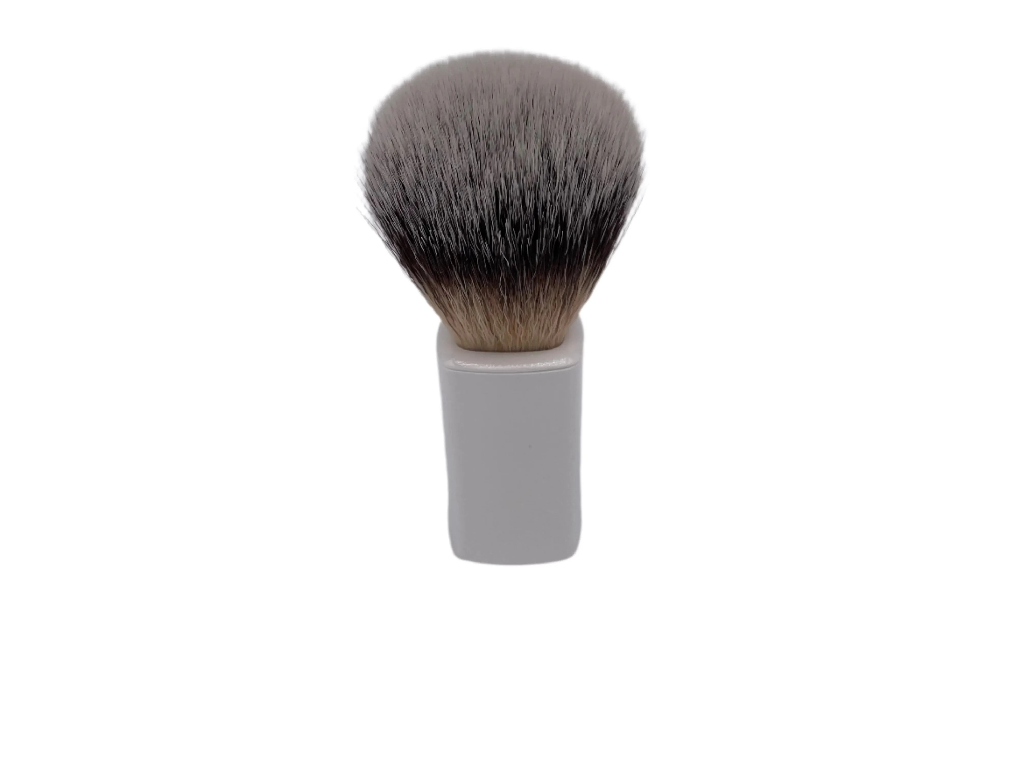 Hill And Drew Luxury Synthetic Silvertip Shaving Brush Modern White