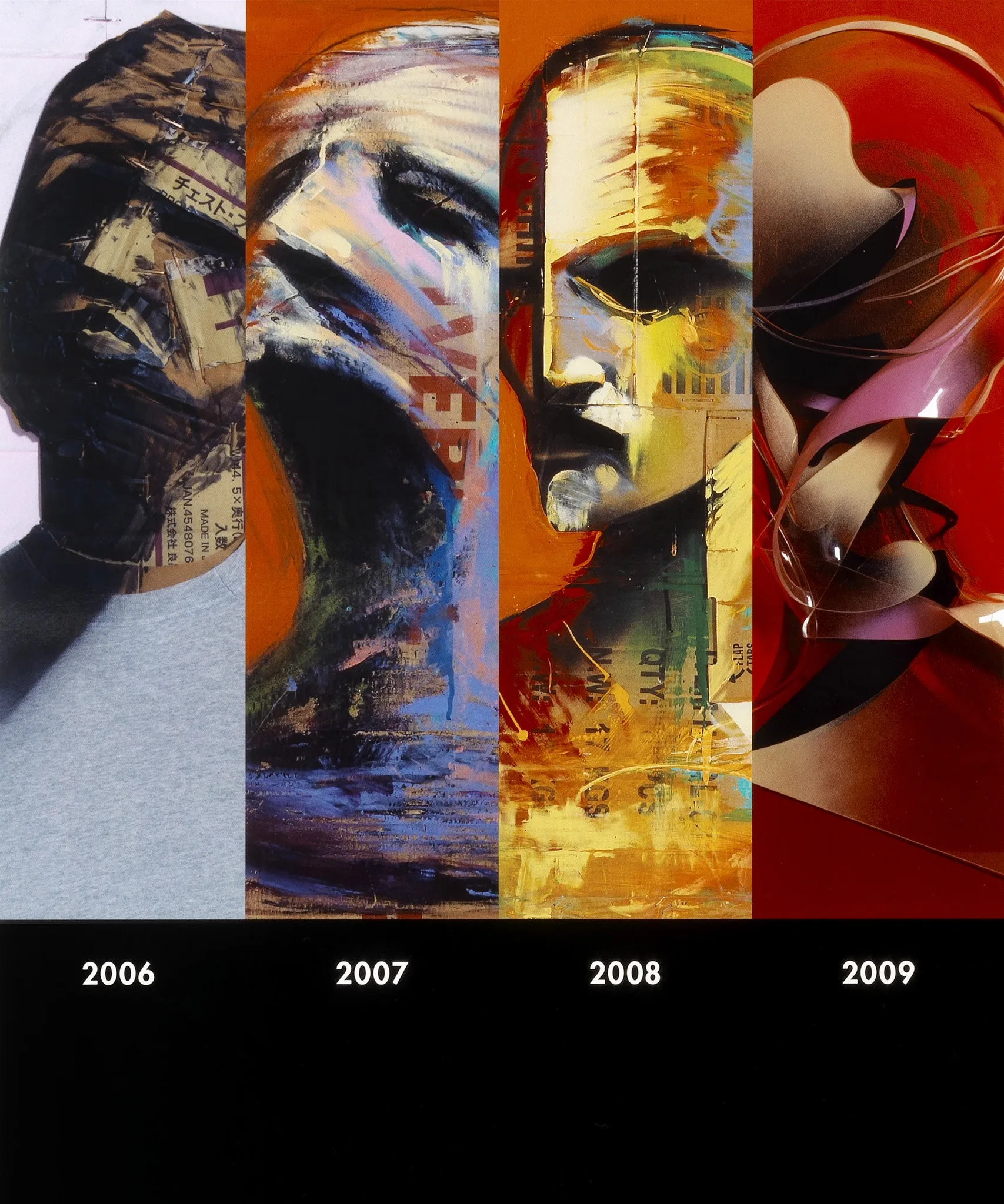 'HISTORY: NEATE PORTRAITS from 2006-2013' poster