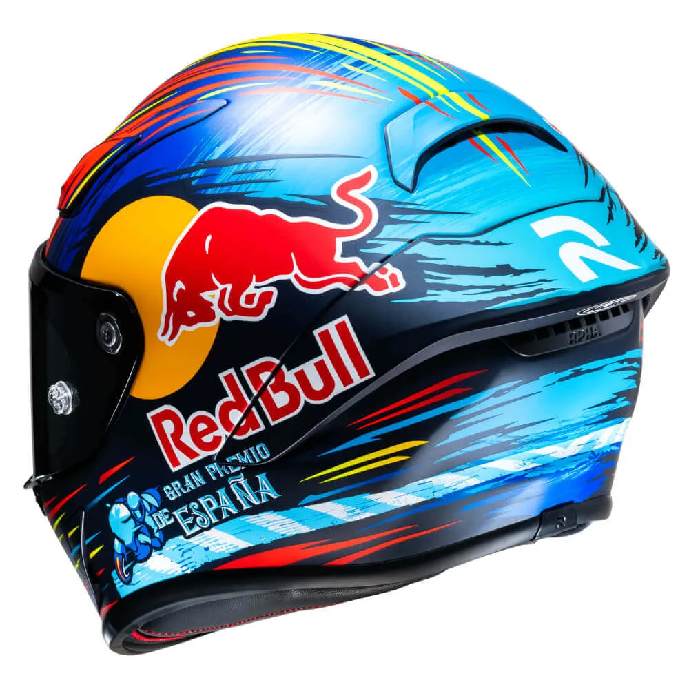 HJC RPHA 1 Helmet Red Bull Jerez GP