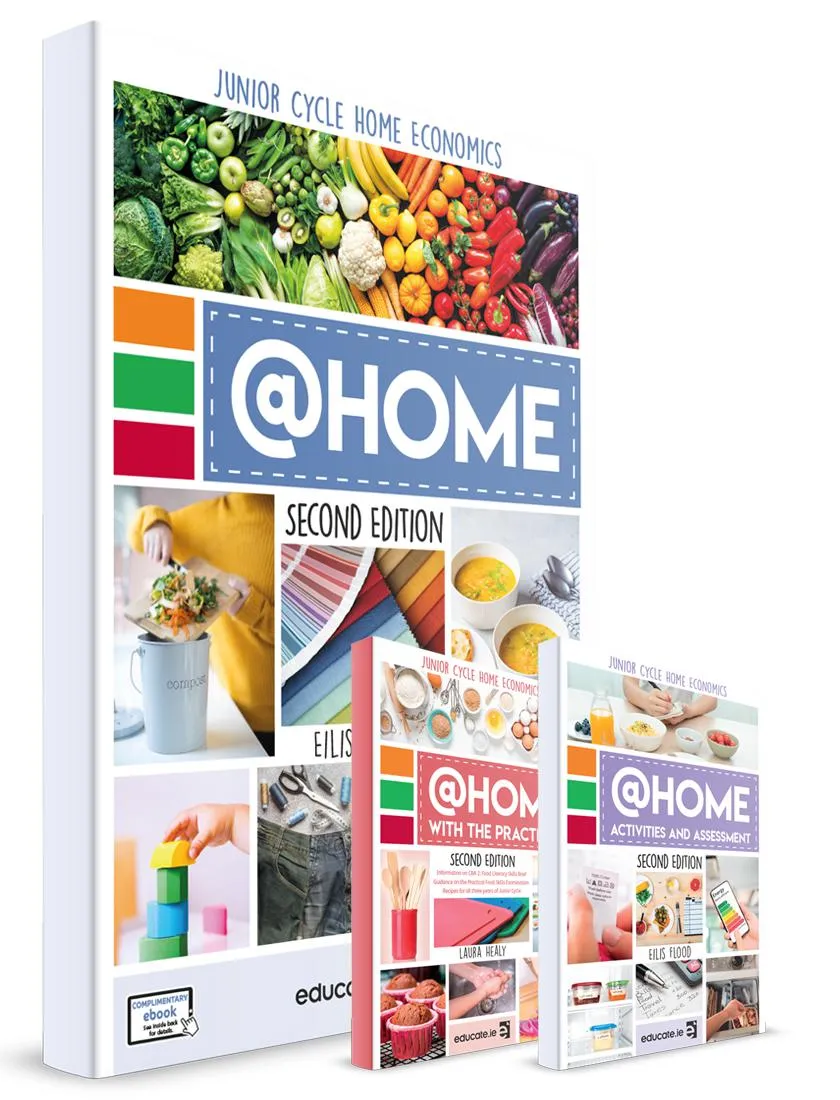 @Home - Textbook & Activities and Key Terms Book & Practical Book Set - 2nd / New Edition (2023)