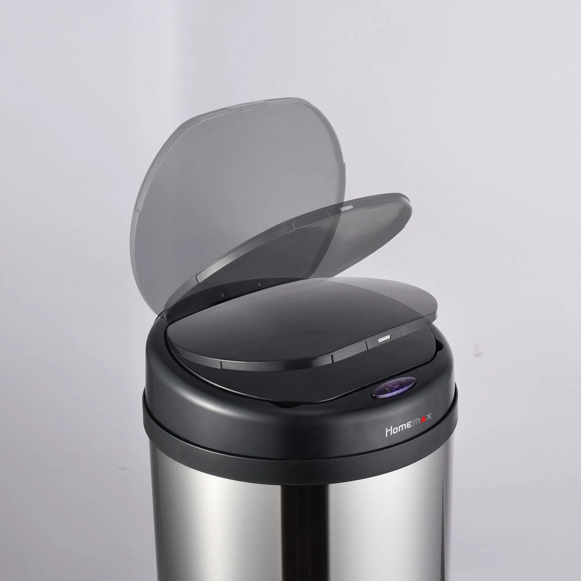 Homemax 30L Silver Sensor Bin Round HSB005