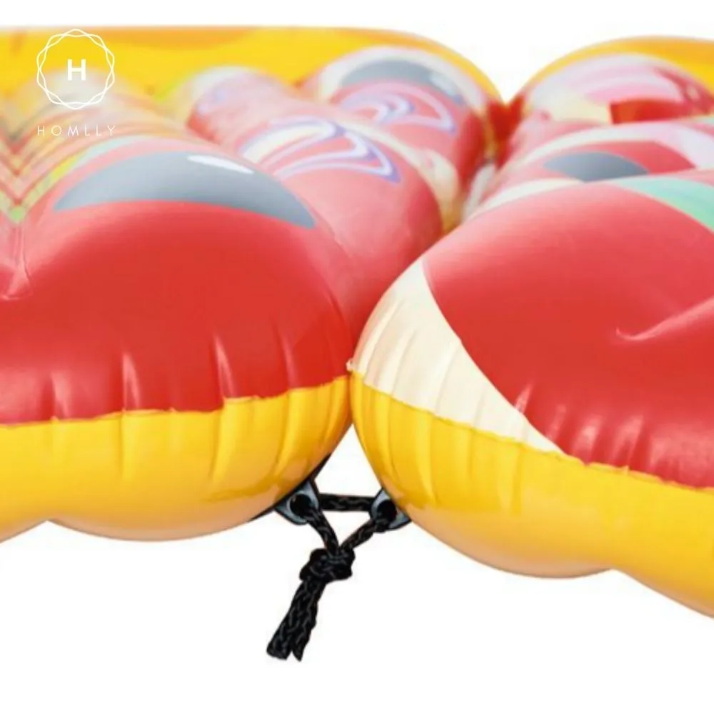 Homlly Giant Inflatable Popsicle Pizza Marshmallow Lounger Swim Lie On Float