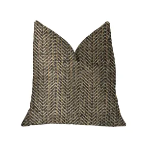 Honeybee Brown Shades Luxury Throw Pillow