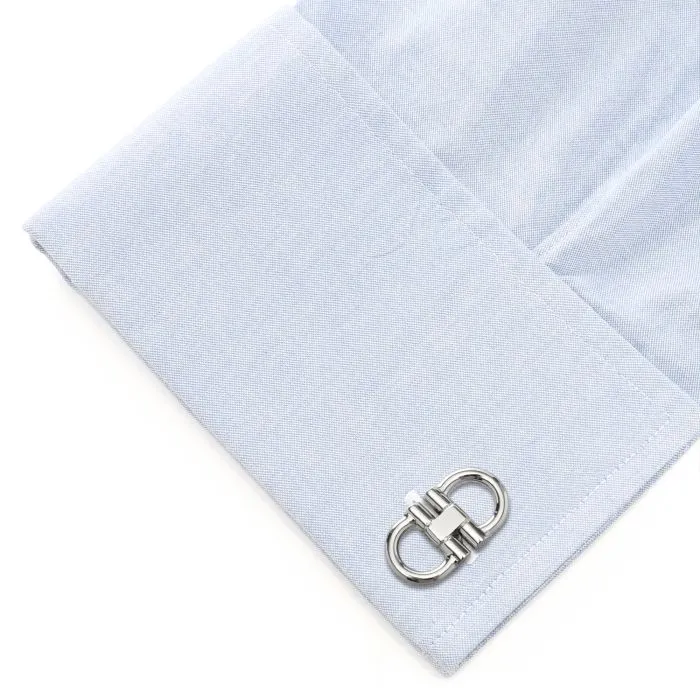 Horse Bit Stainless Steel Cufflinks