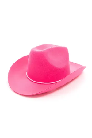 Hot Pink Western Hat
