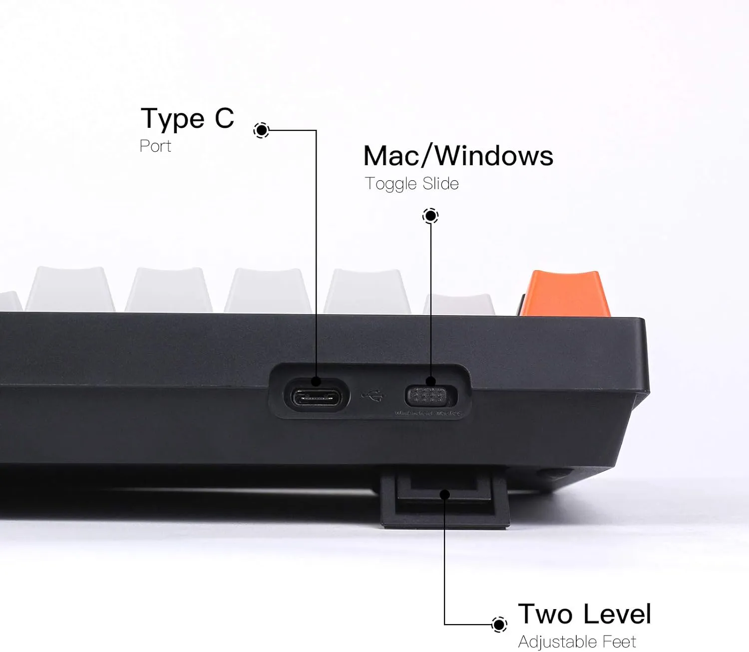 Hot-swappable Wired Mechanical Keyboard