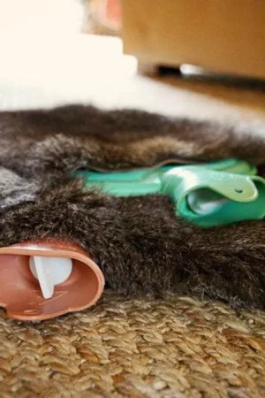 Hot water bottle cover