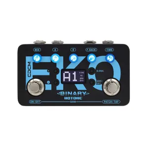 Hotone Binary Eko Delay Guitar Effects Pedal
