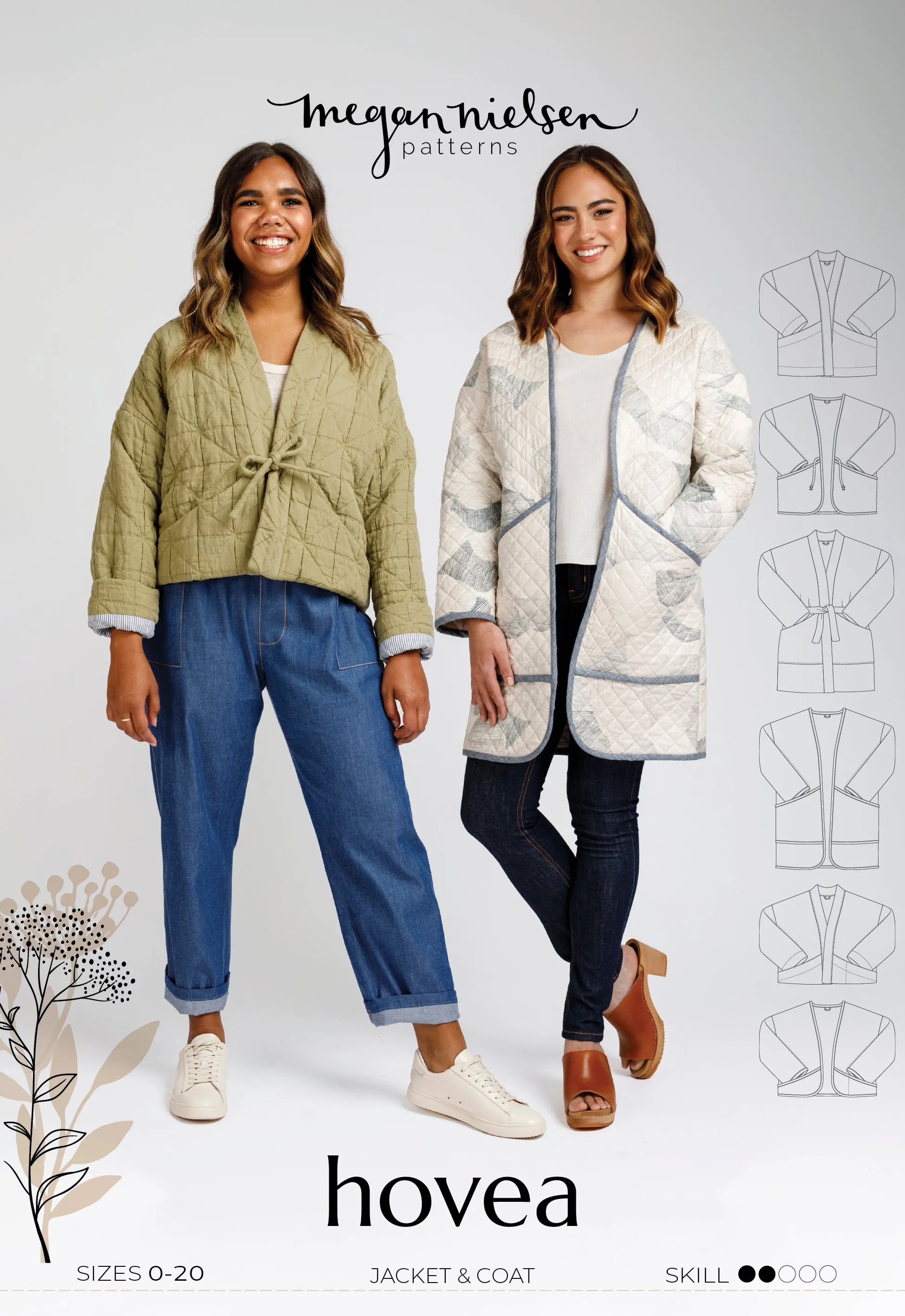 Hovea Jacket & Coat Pattern